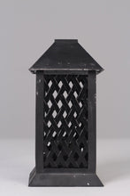 Load image into Gallery viewer, Black candle lantern 7&quot; x 12&quot; - GS Productions
