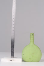 Load image into Gallery viewer, Apple green old painted glass bottle 9.5&quot; - GS Productions

