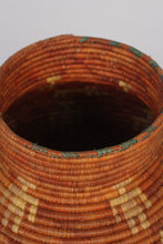 Load image into Gallery viewer, Orange &amp; beige artisan barn planter 15&quot;x 20&quot; - GS Productions
