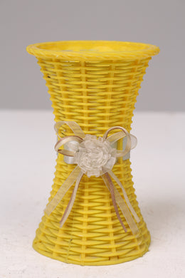 Yellow Cane Vase 3