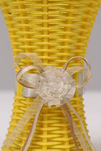 Load image into Gallery viewer, Yellow Cane Vase 3&quot; x 7&quot; - GS Productions
