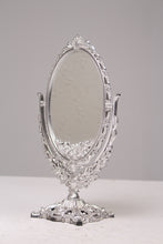 Load image into Gallery viewer, Silver Traditional Vintage Looking Mirror Stand 4&quot; x 10&quot; - GS Productions

