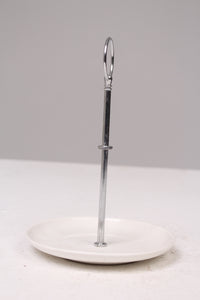 White & Black Bone Chine Serving Platters - GS Productions