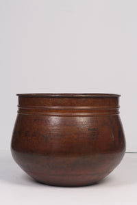 Copper oxidised big planter 35"x 23" - GS Productions