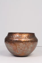 Load image into Gallery viewer, Hand crafted original Copper planter / decoration piece 18&quot;x 19&quot; - GS Productions
