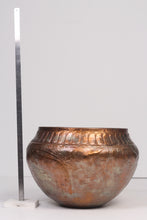 Load image into Gallery viewer, Hand crafted original Copper planter / decoration piece 18&quot;x 19&quot; - GS Productions
