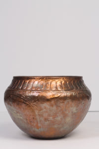 Hand crafted original Copper planter / decoration piece 18"x 19" - GS Productions