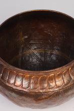 Load image into Gallery viewer, Hand crafted original Copper planter / decoration piece 18&quot;x 19&quot; - GS Productions
