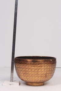 Hand crafted real copper planter / decoration piece 16"x 12" - GS Productions