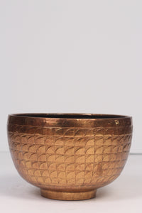 Hand crafted real copper planter / decoration piece 16"x 12" - GS Productions