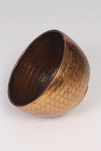 Hand crafted real copper planter / decoration piece 16"x 12" - GS Productions