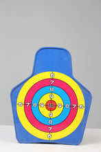 Load image into Gallery viewer, Blue, Yellow &amp; Pink Kid&#39;s Dart Board 13&quot; x 18&quot; - GS Productions
