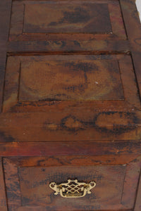 Original oxidised Copper Captain Box 3.5' x 1.5'ft - GS Productions