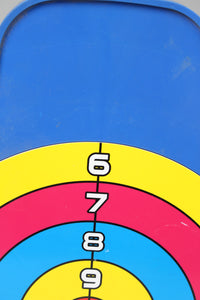 Blue, Yellow & Pink Kid's Dart Board 13" x 18" - GS Productions