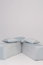 Load image into Gallery viewer, Bluish Grey Set With Two 16&quot; Seats &amp; Four 1.5&#39;x1.5&#39; Cushions - GS Productions
