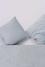 Load image into Gallery viewer, Bluish Grey Set With Two 16&quot; Seats &amp; Four 1.5&#39;x1.5&#39; Cushions - GS Productions

