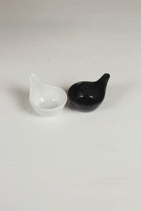 black & white dipping bowls/sauce dish/sauce bowl. - GS Productions