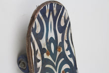 Load image into Gallery viewer, White &amp; Black Printed Old Skateboard 6&quot; x 23&quot; - GS Productions
