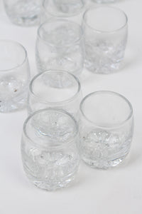 Set of 21 Transparent Glass Candle Jars/Small Glasses 2" X 2" - GS Productions