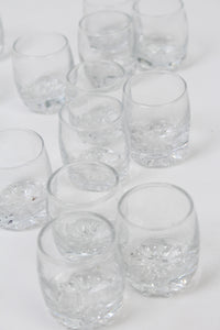 Set of 21 Transparent Glass Candle Jars/Small Glasses 2" X 2" - GS Productions