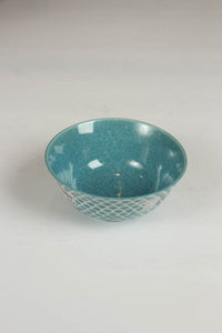 sea -green porcelain bowl. - GS Productions