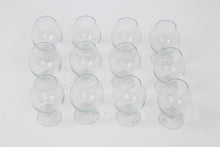 Load image into Gallery viewer, Set of 12 Transparent Glass Goblet/Glass/Candle Jar 4&quot; X 6&quot; - GS Productions

