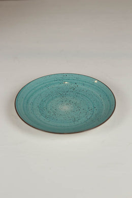 sea-green porcelain plate. - GS Productions