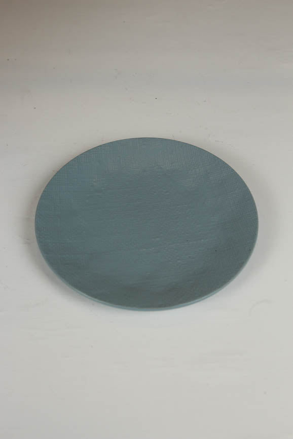 sea-green ceramic plate. - GS Productions