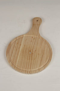 wooden plater with handle. - GS Productions
