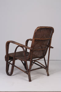 Brown cane old chair 1.5'x 3'ft - GS Productions