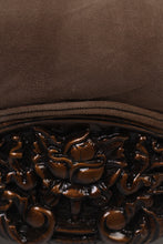 Load image into Gallery viewer, Dull green, brown &amp; gold quilted sofa chair 2&#39;x 3&#39;ft - GS Productions
