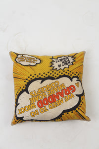 Set of 4 Soft Cushions in Multicolors on Typography Digital prints - GS Productions