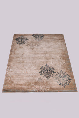 Black & Brown Traditional 5' x 7'ft Carpet - GS Productions