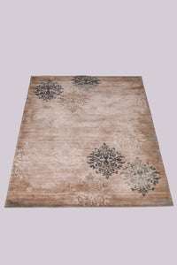 Black & Brown Traditional 5' x 7'ft Carpet - GS Productions