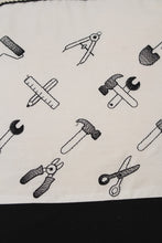 Load image into Gallery viewer, Black &amp; White Soft Cushion Embroidery with Tape Details - GS Productions
