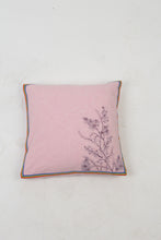 Load image into Gallery viewer, Pink Soft Cushions in Purple Embroidery with Multi Tape Details - GS Productions
