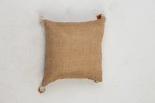 Load image into Gallery viewer, Brown Jute Soft Cushion with Teasels Details - GS Productions
