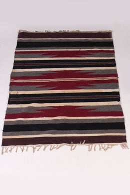 Black & Purple Traditional 4' x 6'ft Carpet - GS Productions