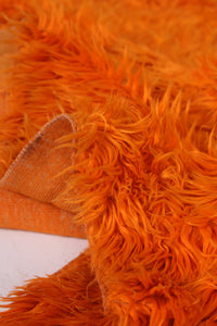 Orange Traditional 6' x 7'ft Carpet - GS Productions