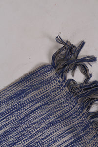 Blue & White Traditional 2.5' x 5'ft Carpet - GS Productions