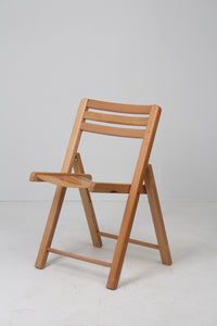 Set of 4 Light brown Wooden Cafe Chairs/out door Chairs 1.5' x 2.5'ft - GS Productions