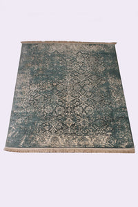 Green Traditional 5' x 7'ft Carpet - GS Productions