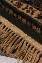 Load image into Gallery viewer, Green &amp; Brown Traditional 4&#39; x 6&#39;ft Carpet - GS Productions
