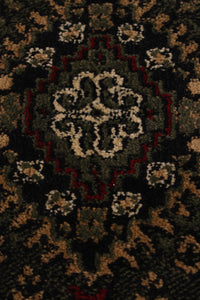 Green & Brown Traditional 4' x 6'ft Carpet - GS Productions