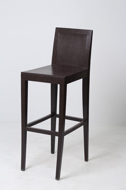 Dark Brown Wooden High Stool/Bar Stool 1.5' x 3.5'ft - GS Productions
