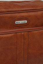 Load image into Gallery viewer, Set of 5 Brown Leather Vintage Travel Bags - GS Productions
