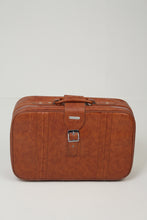 Load image into Gallery viewer, Set of 5 Brown Leather Vintage Travel Bags - GS Productions

