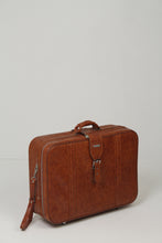 Load image into Gallery viewer, Set of 5 Brown Leather Vintage Travel Bags - GS Productions
