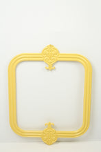 Load image into Gallery viewer, Set of 2 Yellow Wooden Carved Frames 2.5&#39; x 3&#39;ft - GS Productions
