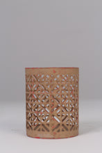 Load image into Gallery viewer, Beige &amp; red old candle carved shade 04&quot; - GS Productions
